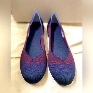 Rothy's Blackberry Captoe Flats